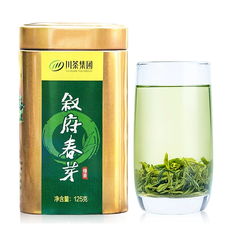 川茶集团叙府春芽125g早春绿茶