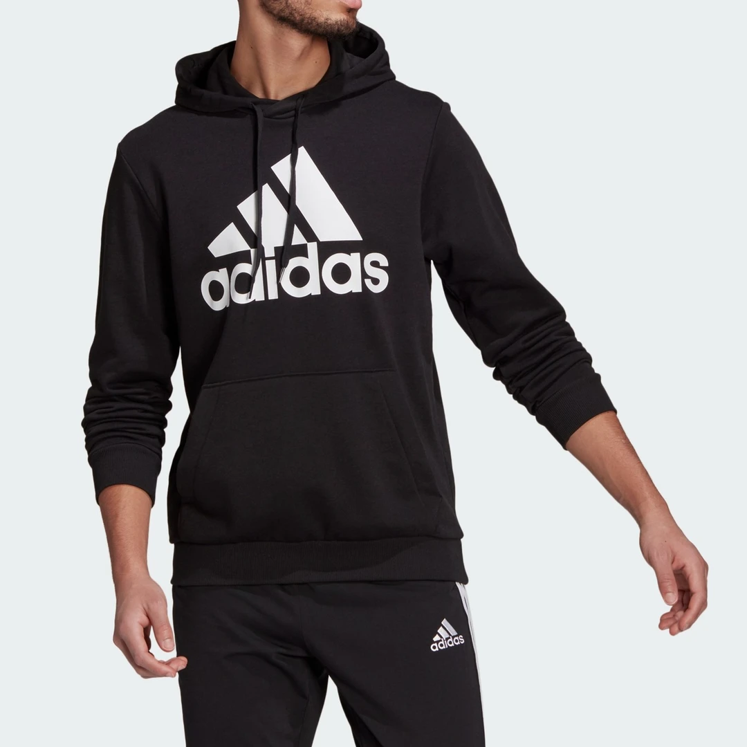 Adidas/阿迪达斯正品新款运动上衣连帽长袖套头卫衣GK9540