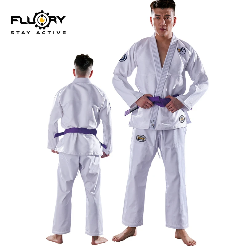 FLUORY火垒 新款巴西柔术服 BJJ GI 成人儿童男女专业柔道服定制