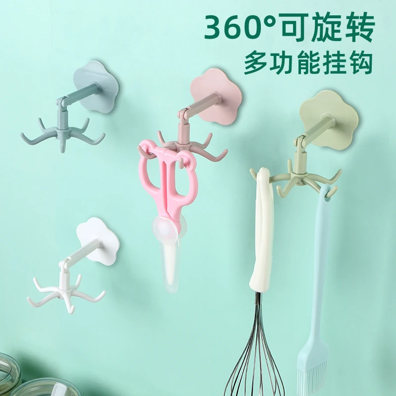 多功能无痕粘钩免打孔粘贴挂钩厨房置物强力挂钩家用储物神器
