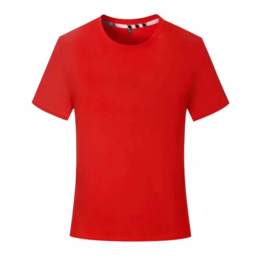 定制运动T恤工作服班服男女文化广告衫印字图LOGO圆领短袖体恤diy