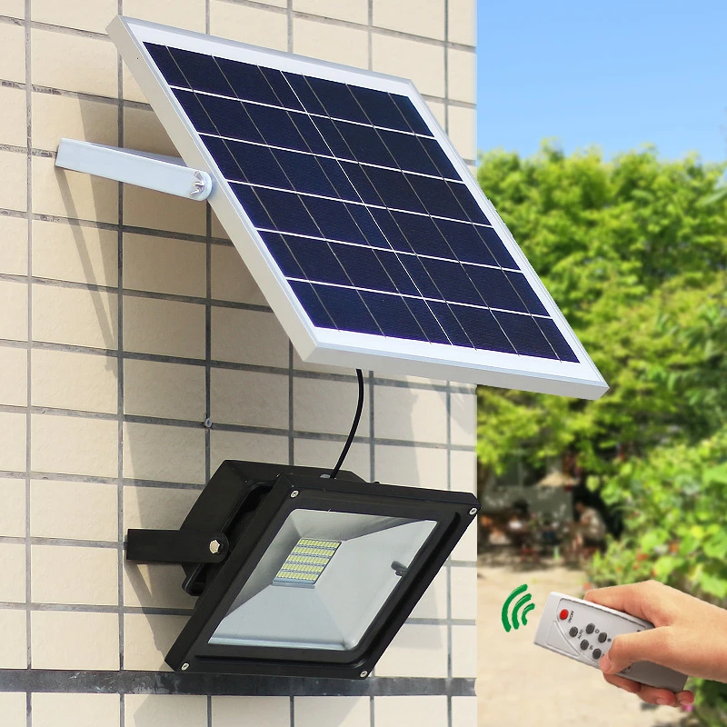 防水太阳能户外灯大功率家用室外室内分体式庭院照明超亮太阳能灯