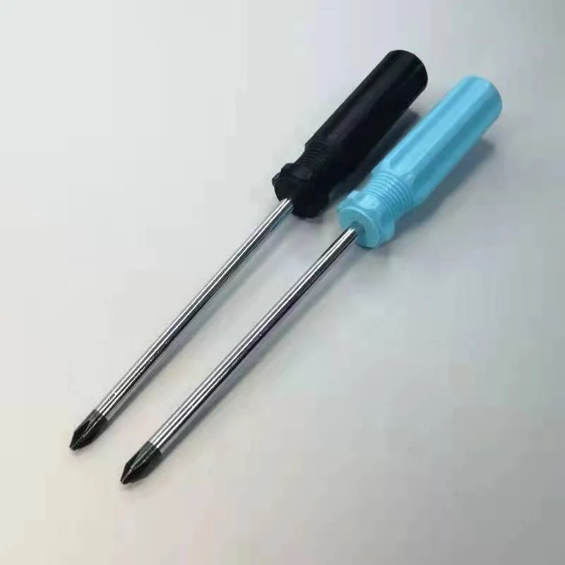 十字一字螺丝刀起子彩条柄螺丝批多功能螺丝刀加硬镀铬