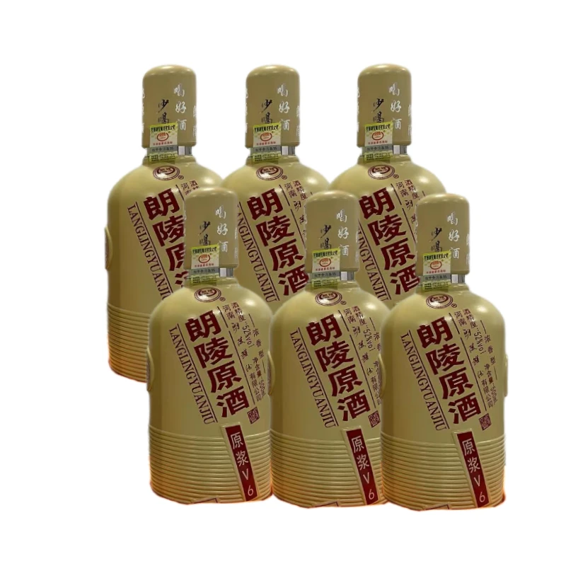 langling/朗陵【小店推荐】朗陵原酒V6浓香型原浆酒52度500ml*6