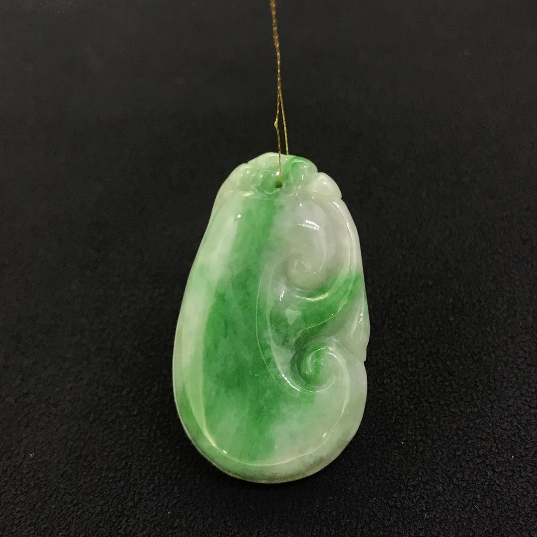 天然A货翡翠如意（送编绳，到货直接佩戴）