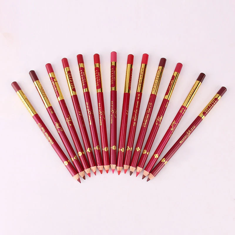 雅莱伊唇线笔不掉色不沾杯口红易上色防水不脱哑光画唇笔学生裸妆