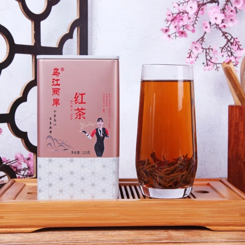 《乌江两岸》A 18 红茶  125克，90%以上独芽蜜果香味浓香高山红茶