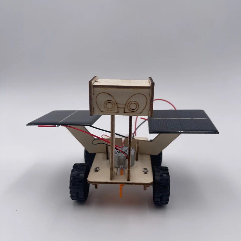儿童时光科技diy创意手工制作太阳能月球探索车模型科学实验材料
