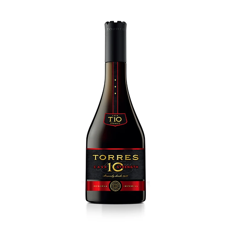 【桃乐丝白兰地】TORRES桃乐丝10桶强白兰地700ml 西班牙洋酒50%Vol