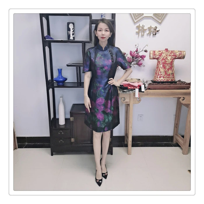格格品牌 富贵佳人气质改良时尚旗袍 G71BG020195