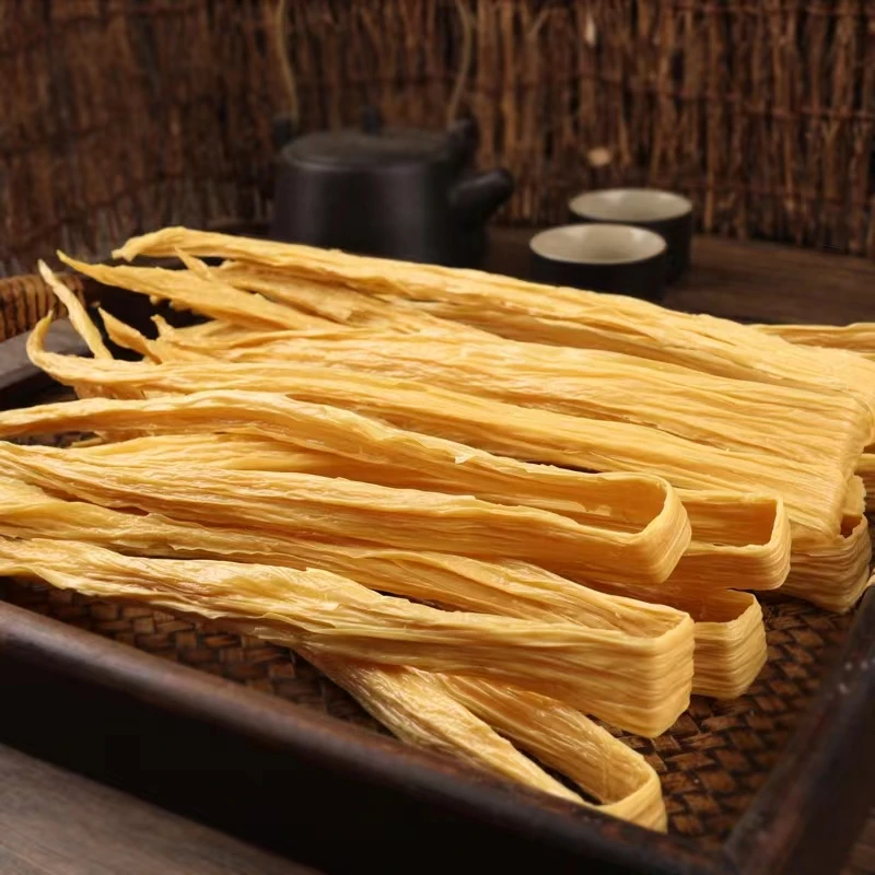 河南特产手工头层腐竹火锅凉拌菜豆腐皮豆制品