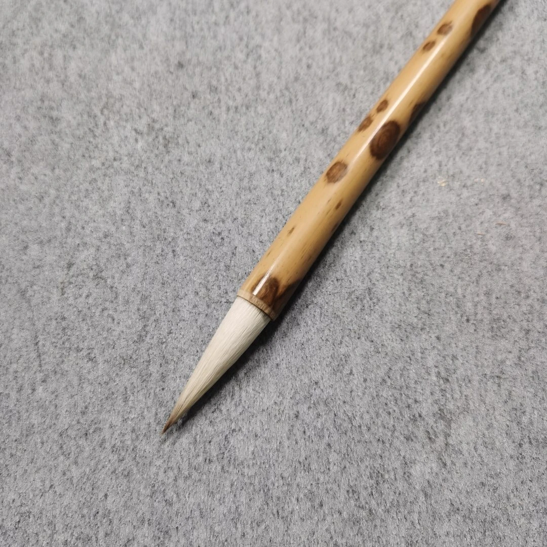 汉笔坊云丹 高货作品级纯狼羊兼毫口径0.85cm，出锋3.3cm