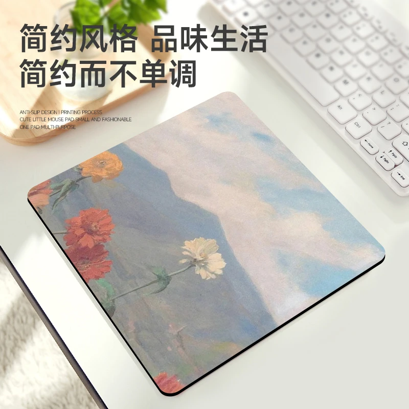小鼠标垫加厚可爱女小号护腕大号笔记本电脑桌垫办公家用定做定制