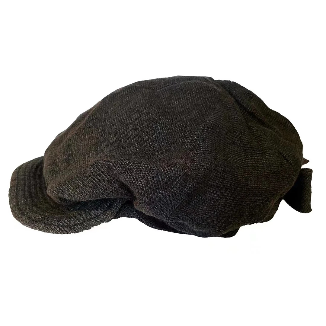 【7折款】布衣分享 SS0056 左岸迷香  蓝黑色鸭舌帽帽子时尚