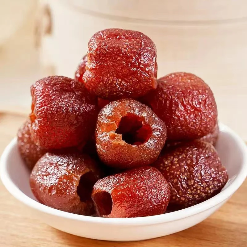 咿咿宝贝空心山楂解压小零食酸甜适中原果加工无核果脯100g/3包