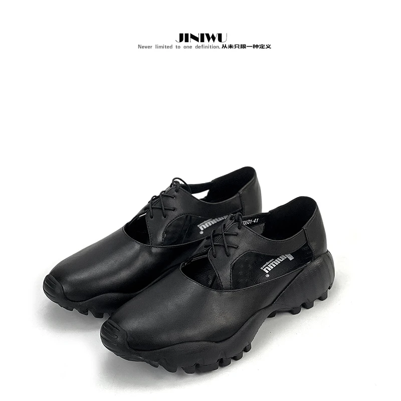 JINIWU吾倪季2025时尚镂空凉鞋