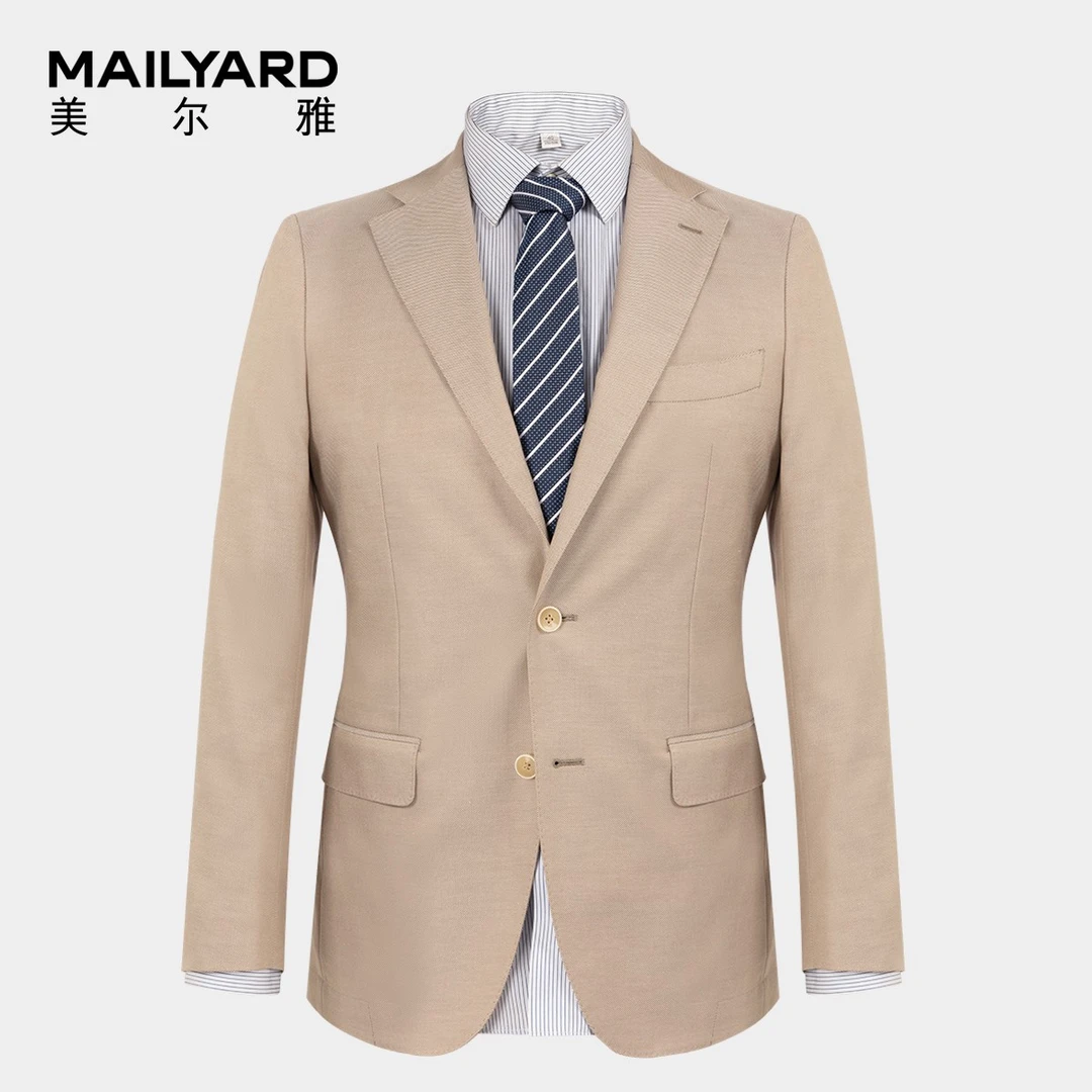 MAILYARD/美尔雅西服单件 商务休闲男士春夏时尚无里衬薄西装 626