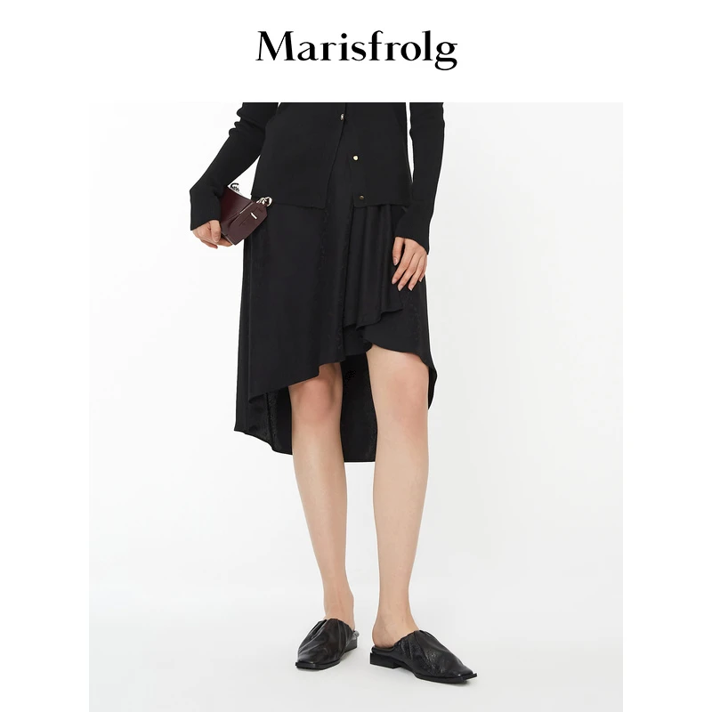 【众星精选】Marisfrolg玛丝菲尔时尚女士a字半身裙休闲