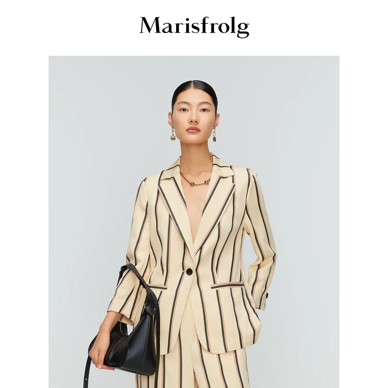 【羊羊专属】Marisfrolg/玛丝菲尔西装外套气上衣时尚A1AY20633