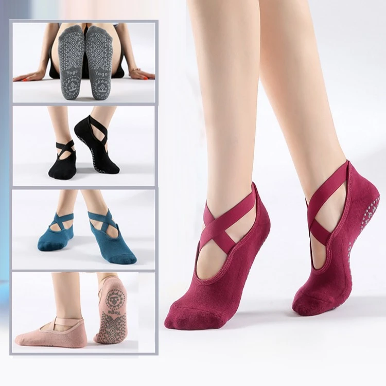 防滑瑜伽袜子健身舞蹈袜居家地板袜