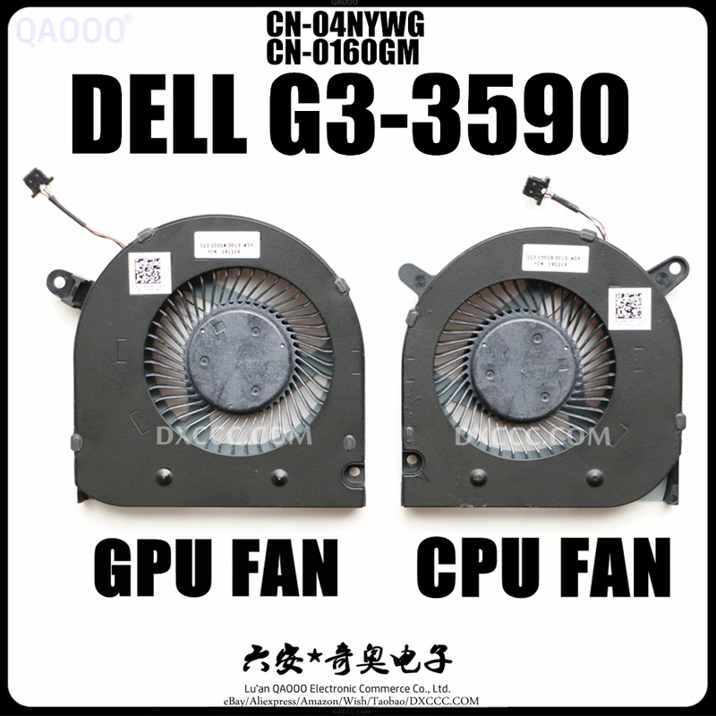 适用P89F G3-3590 G5-5500 G5-5505 风扇 04NYWG / 0160GM降温