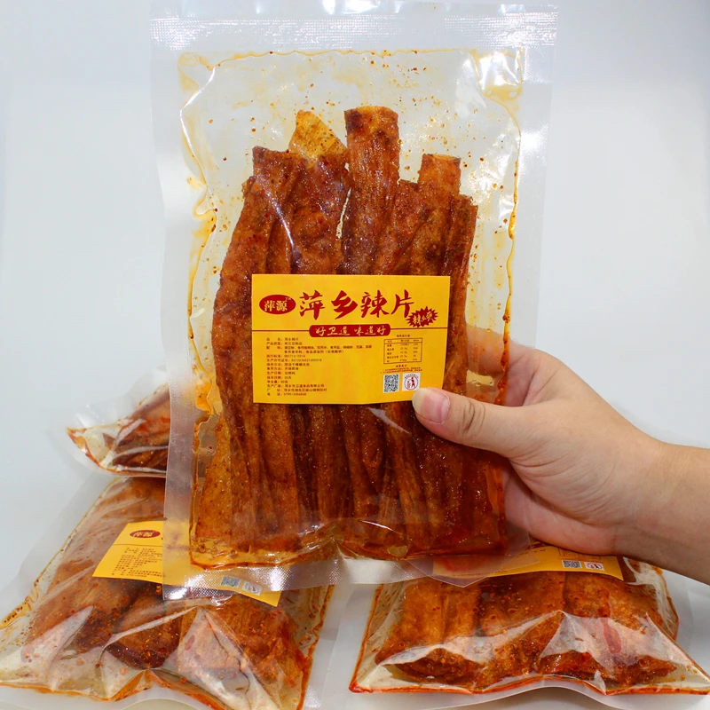 江西辣条萍乡豆皮辣片80后儿时怀旧香辣味麻辣网红零食辣小吃80g
