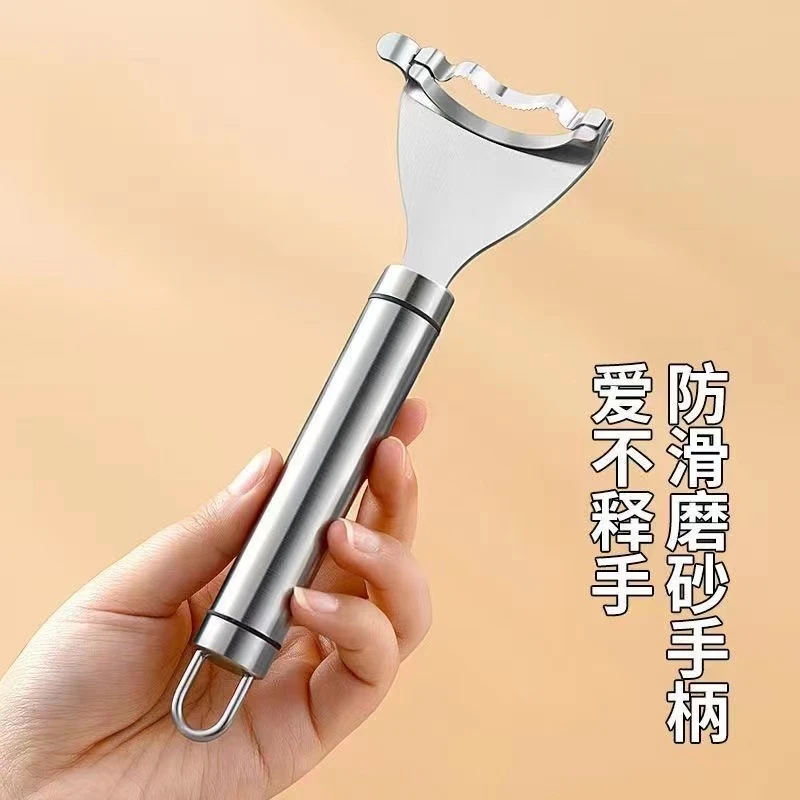 不锈钢手工玉米刨小型加厚玉米脱粒器家用切面器削玉米刨粒器削皮