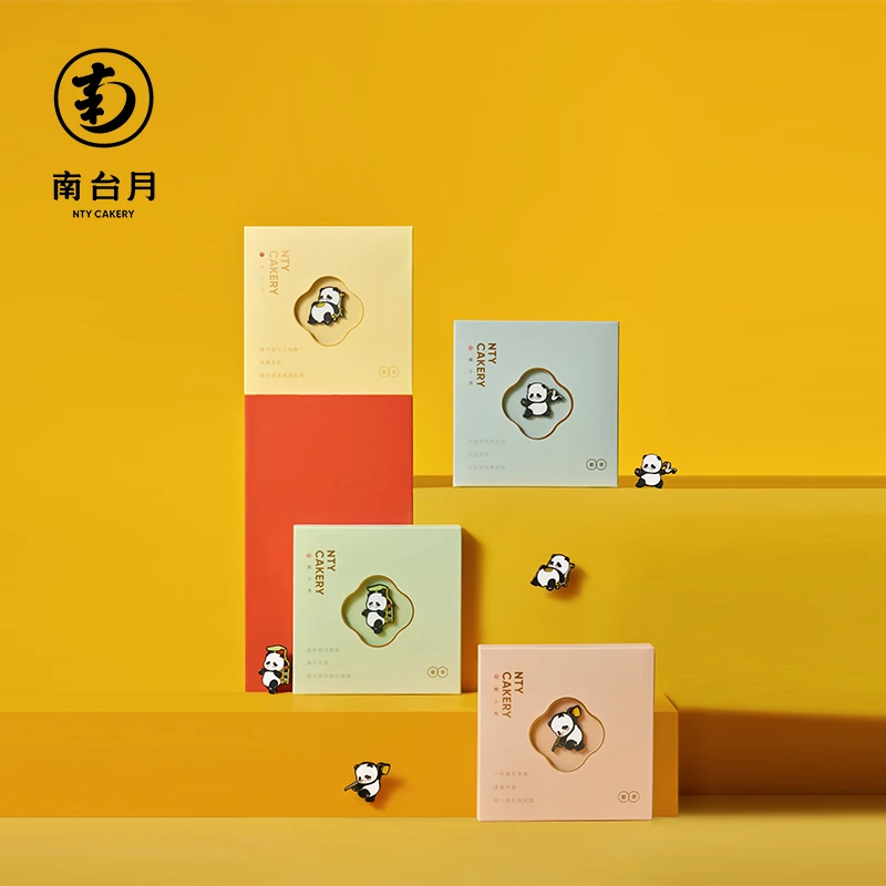 南台月文创南小月冰箱贴徽章可爱熊猫独立创意礼物提示旅游伴手礼