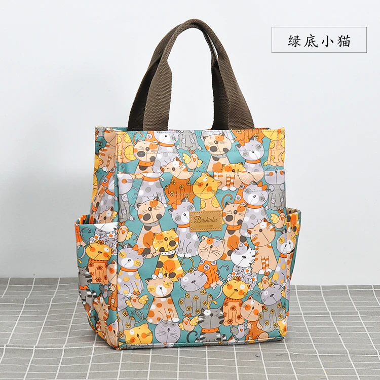 铝箔保温饭盒袋大号防水便当包妈咪包上班带饭袋子保温桶手拎138