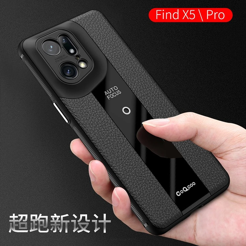 oppofindx5手机壳findx5pro全包镜头保护套男款5G防摔保时捷皮套