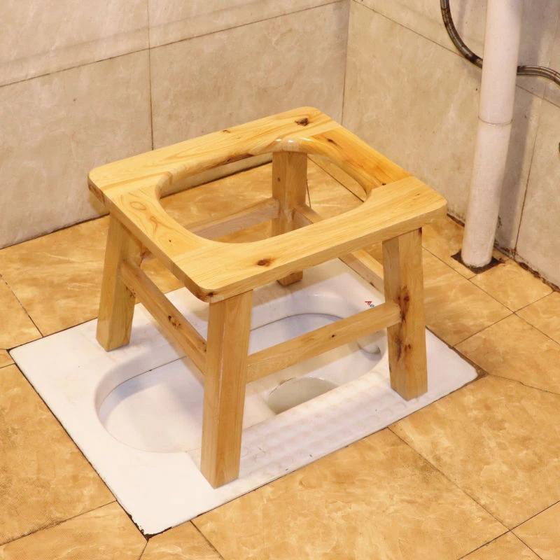 实木老人家用坐便椅坐便凳移动马桶孕妇座便器坐厕器加固座便椅子