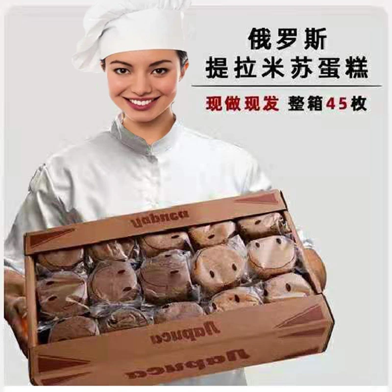 正宗俄罗斯风味迷你提拉米苏蛋糕独立包装美味甄选小袋食用低温