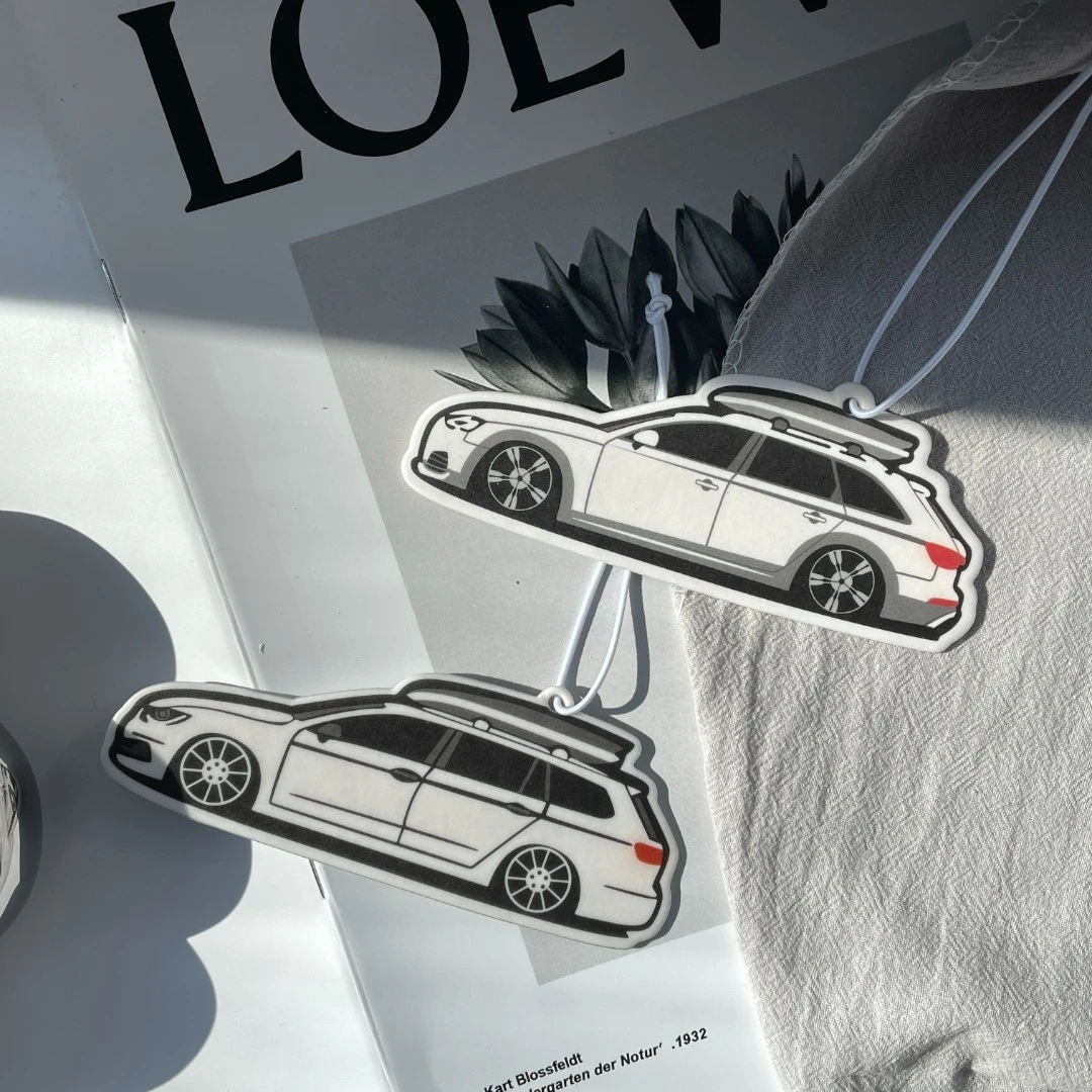 A6瓦罐A4蔚揽明锐旅行沃尔沃香熏大众汽车内衣柜除异味挂式香片