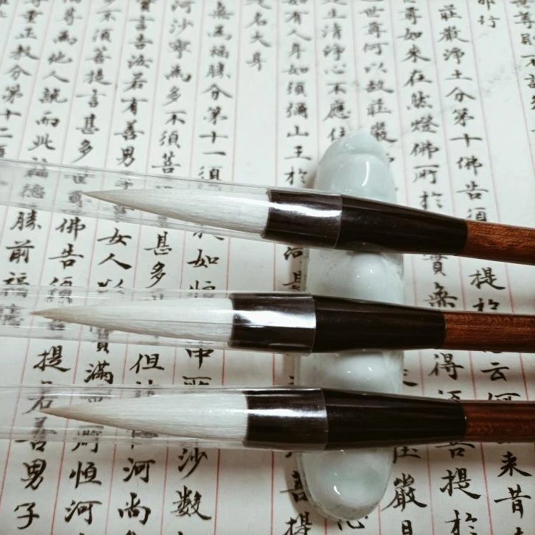 善琏新艺湖笔《逐梦》宜大楷隶行柳花鸟大写意柔弹蓄墨足初学者