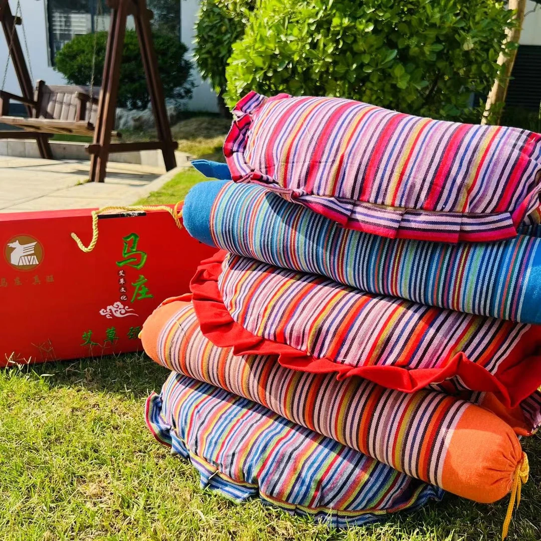 徐州马庄 艾草颈椎组合枕 艾草清香 舒适睡眠 古法养生 呵护健康