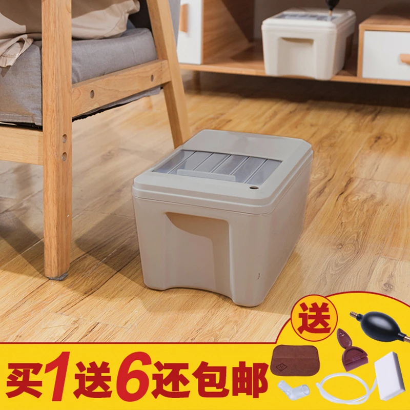 煌山轻奢简约推拉式功夫配件滤茶桶家用排水过滤排水桶茶道废水桶