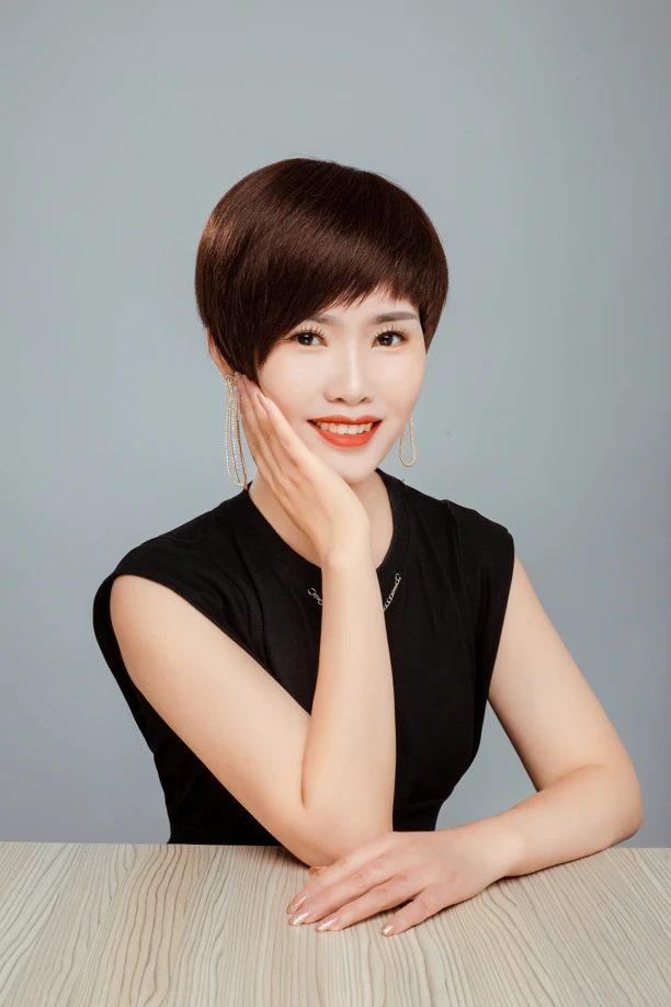 36号发型链接  全真发手工时尚短发假发