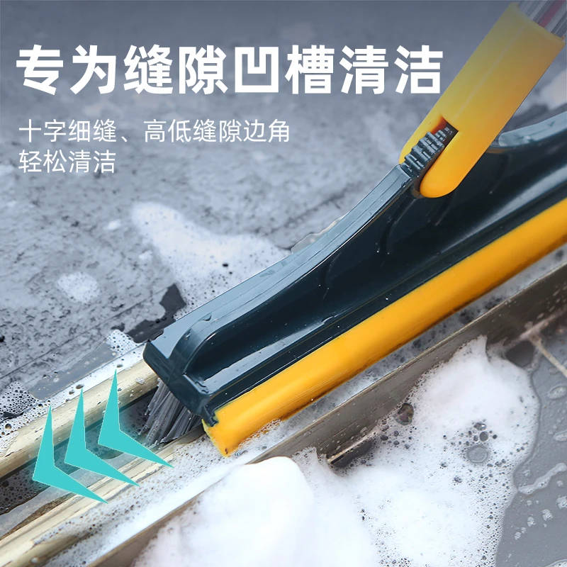 地板刷家用卫生间刷地地缝刷地刷长柄洗地硬毛刷刷子浴室清洁神器
