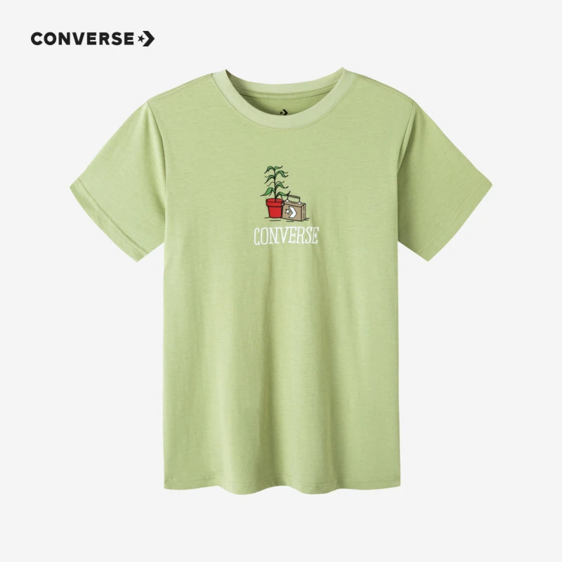 Converse/匡威童装男女童短袖T恤透气户外圆领夏季CNVB-TE-C748