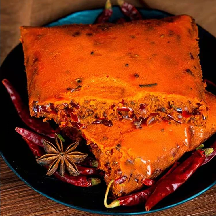 渝馋猫【火锅底料1斤】重庆特产牛油火锅底料餐馆家用麻辣烫餐饮装