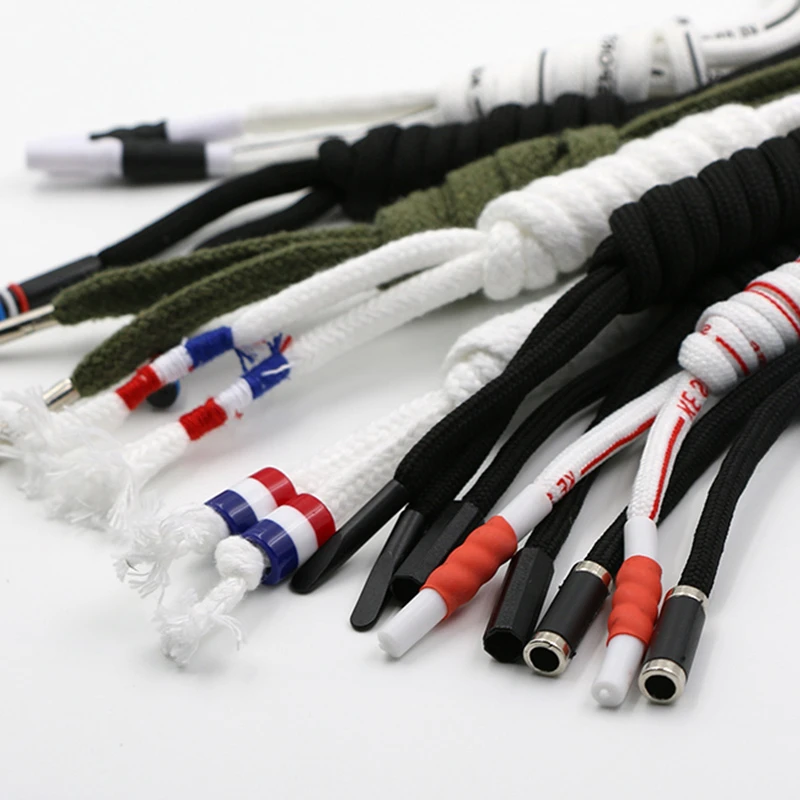 运动裤子抽绳裤腰绳子粗束腰带子卫衣帽子装饰拉绳扁宽男女衣服绳