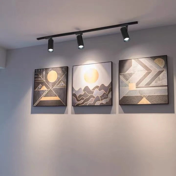 COB轨道射灯LED商铺商场家用导轨式射灯服装店超亮节能展厅商用