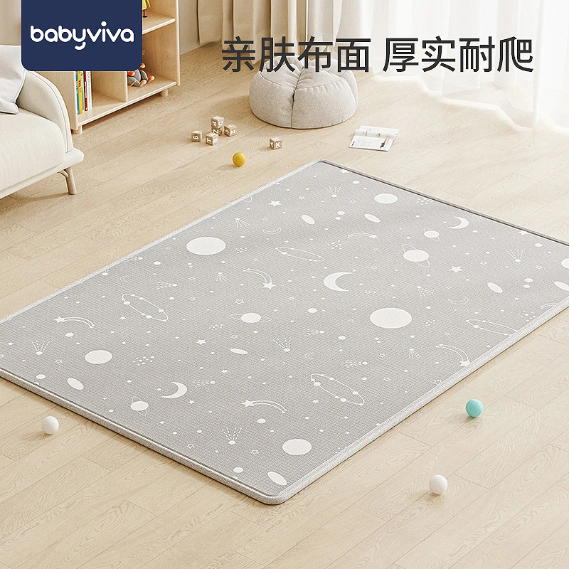 babyviva宝宝爬行垫加厚婴儿儿童家用爬爬垫无毒无味xpe游戏地垫