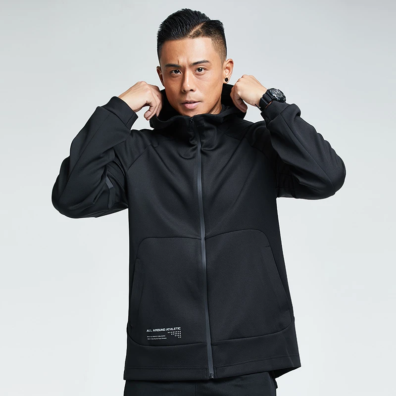步锐特运动套装男女冬季休闲户外跑步服速干衣篮球健身房训练外套