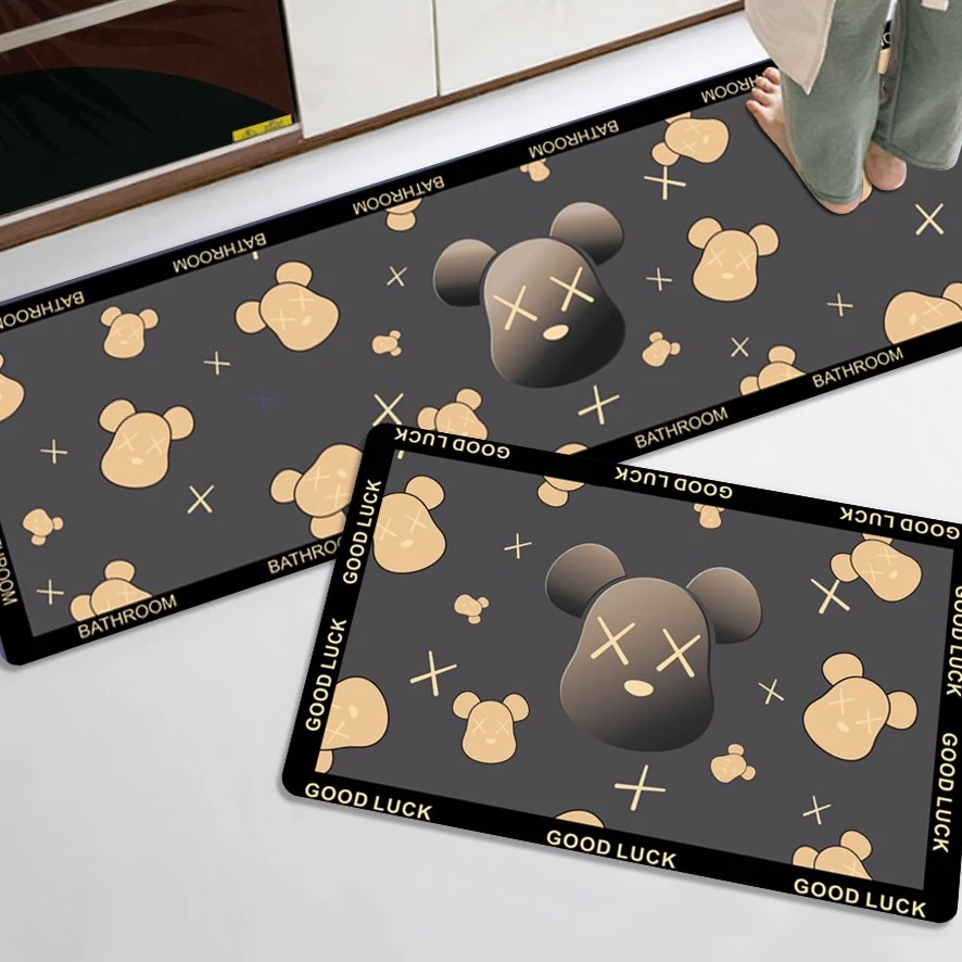 【硅藻款厨房垫】吸水吸油厨房家用地毯防滑可随意裁剪地垫浴室