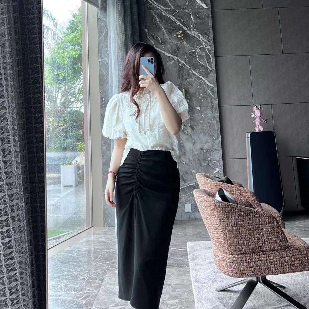 E557 抽折半身裙