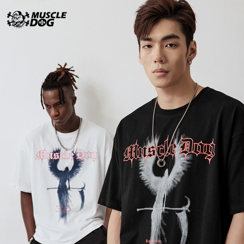 MUSCLEDOG肌肉狗insT恤夏季1件（随机颜色，随机尺码）