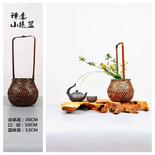 纯手工禅意小提篮