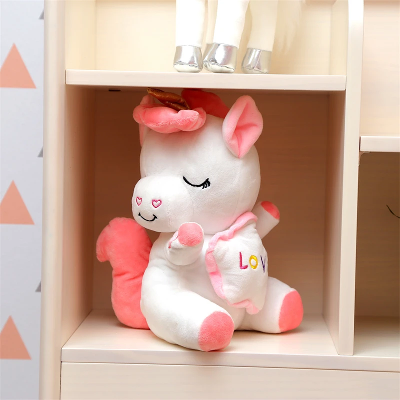 10月23号小马玩偶毛绒玩偶趣味公仔床上安抚玩具盒子破损