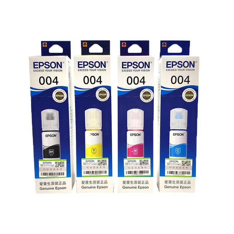 EPSON爱普生004原装墨水 L3151 L3153 L3156 L3158 L3167 L3169